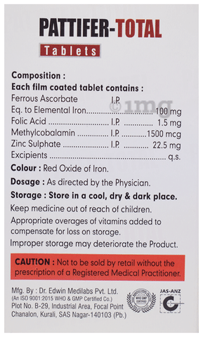 Pattifer-Total Tablet image