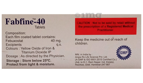 Fabfine 40 Tablet image