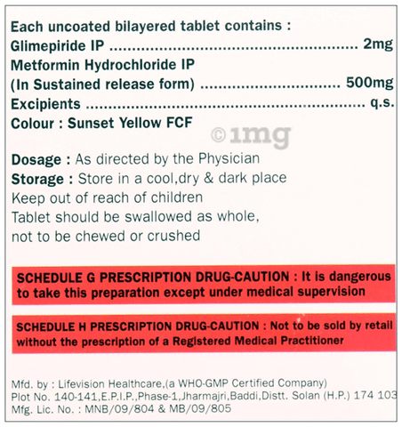 Glykit-M 2 Tablet SR