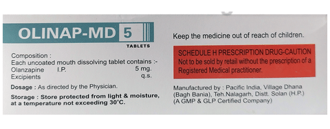 Olinap-MD 5 Tablet image Olinap-MD 5 Tablet image