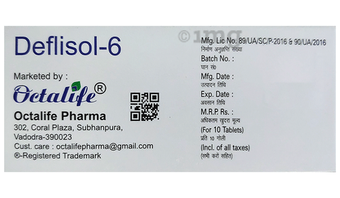 Deflisol 6 Tablet image
