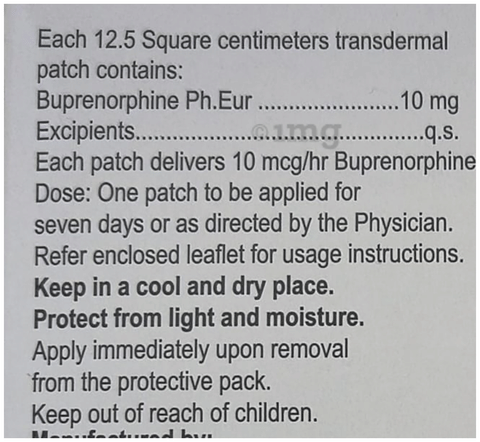 Bupoxone Patch image Bupoxone Patch image