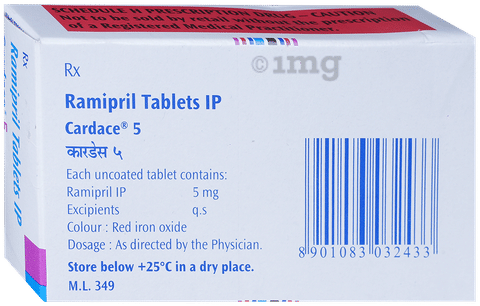 Cardace 5 Tablet image