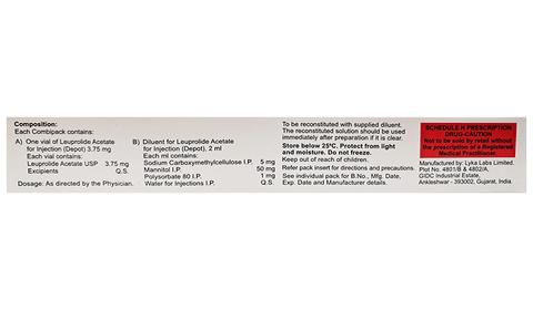 Palutor 3.75mg Injection image