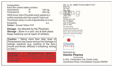 Chymeclo P Tablet image