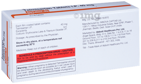 Abtelmi 40mg Tablet image Abtelmi 40mg Tablet image