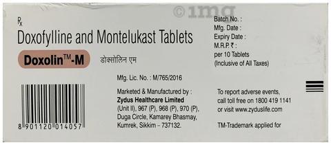 Doxolin M Tablet image
