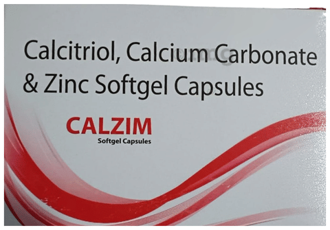 Calzim Softgel Capsule image