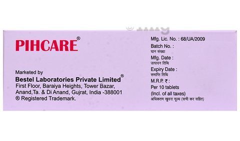 Pihcare 100mg Tablet image Pihcare 100mg Tablet image