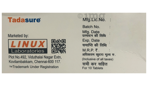 Tadasure 5mg Tablet image Tadasure 5mg Tablet image