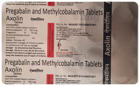 Axolin Tablet image