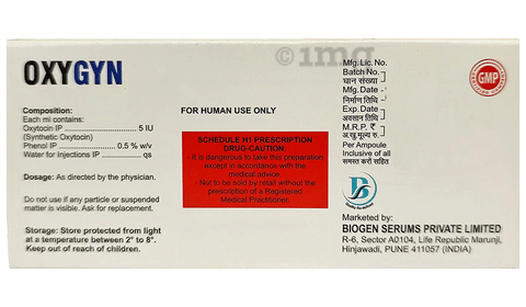 Oxygyn Injection image