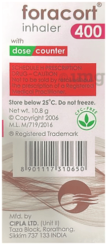 Foracort 400 Inhaler image Foracort 400 Inhaler image