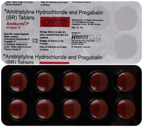 Amnurite P 10mg/75mg Tablet