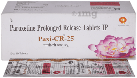 Paxi 25mg Tablet CR image Paxi 25mg Tablet CR image