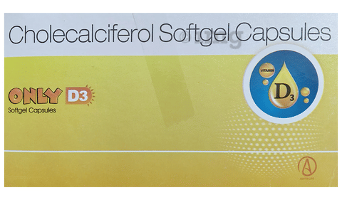 Only D3 Softgel Caspule image Only D3 Softgel Caspule image