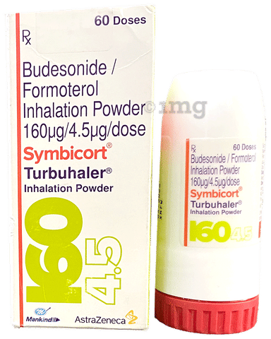 Buy Symbicort 160mcg/4.5mcg Turbuhaler Online: View Uses, Side Effects,  Price, Substitutes