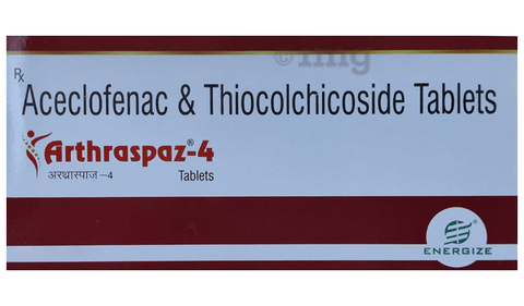 Arthraspaz 4 Tablet image Arthraspaz 4 Tablet image