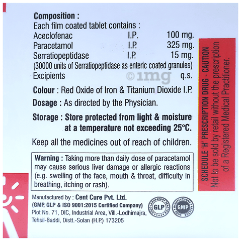 Vortoflam-S Tablet image