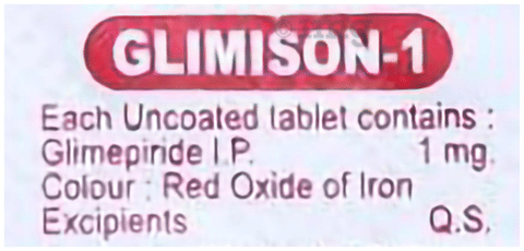 Glimison 1mg Tablet image