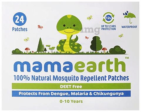 Mamaearth 100 Natural Mosquito Repellent Patch Buy box of 24.0