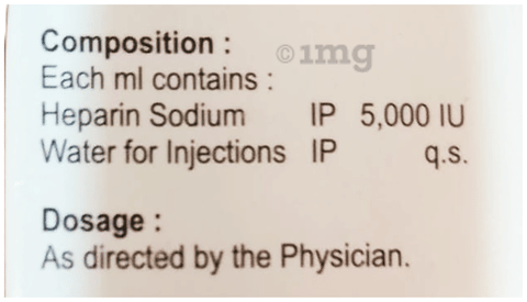 Aviparin 5000 Injection image