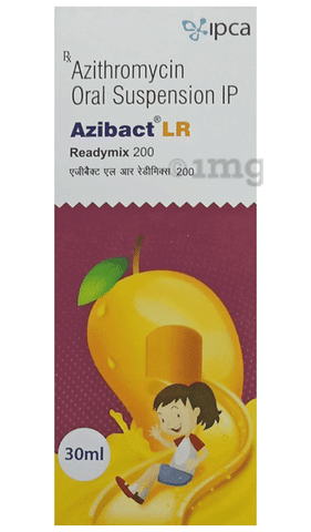 Azibact LR Readymix 200 Oral Suspension image