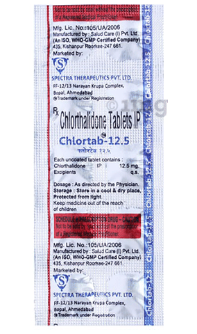 Chlortab 12.5 Tablet image