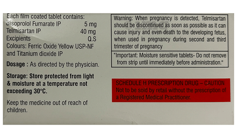 Bisobis T 5mg/40mg Tablet image