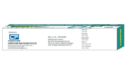 Curidine 5% Ointment image