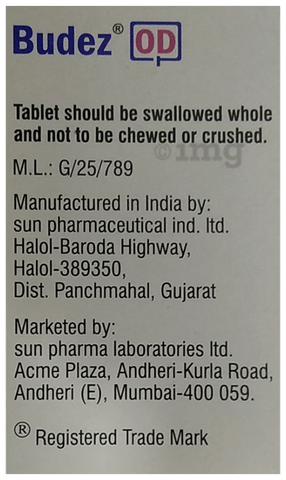 Budez OD Tablet ER image