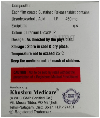 Udtox SR 450 Tablet image Udtox SR 450 Tablet image