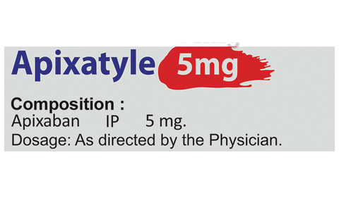 Apixatyle 5 mg Tablet image Apixatyle 5 mg Tablet image