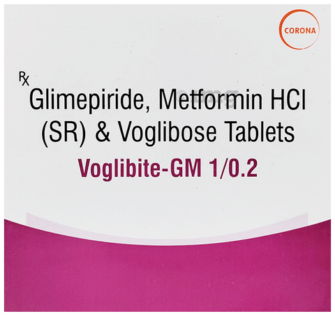 Voglibite-GM 1/0.2 Tablet SR image