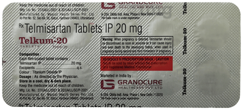 Telkum 20mg Tablet image