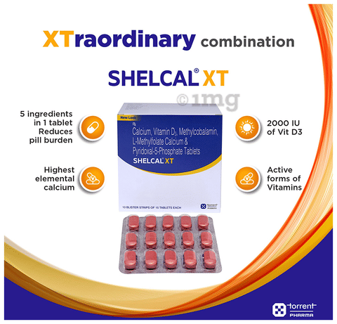 Shelcal XT Tablet image
