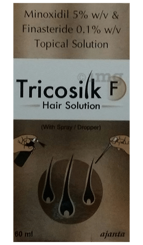 Tricosilk F Hair Solution: View Uses, Side Effects, Price and Substitutes |  1mg