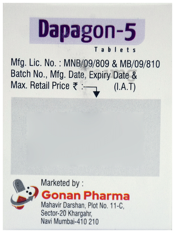 Dapagon 5 Tablet