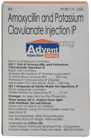 Advent 600mg Injection image Advent 600mg Injection image