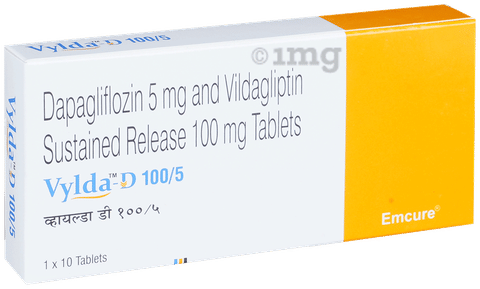 Vylda D 5mg/100mg Tablet image