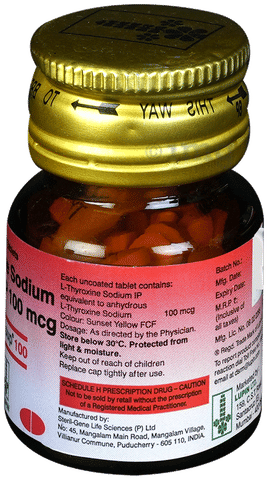 Thyroup 100 Tablet image