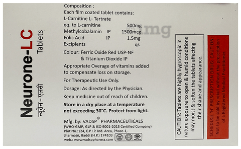Neurone-LC Tablet image