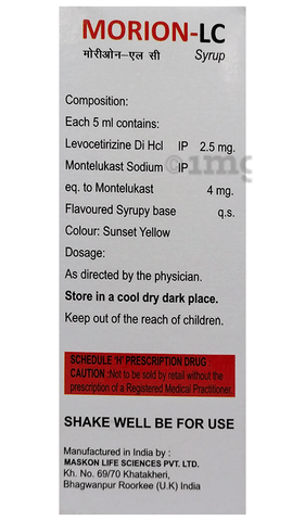 Morion-LC Syrup