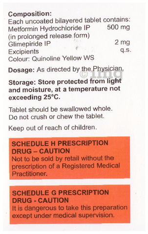 Gliplexide M2 Tablet PR image