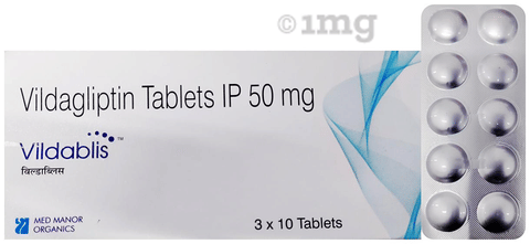 Vildablis 50mg Tablet image