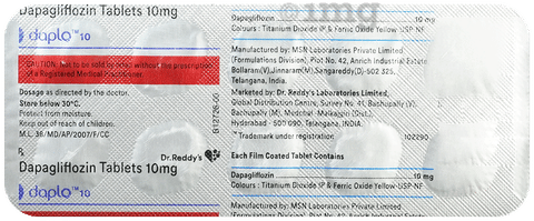 Daplo 10 Tablet image