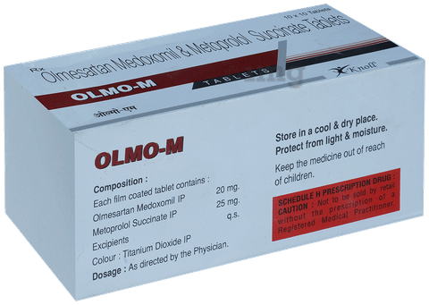Olmo M 20mg/25mg Tablet