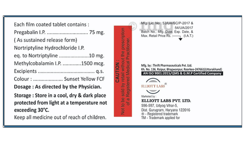 Zubinor-PG Tablet SR image