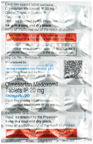 Olmark 20 Tablet image