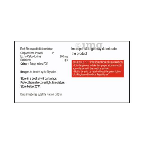 Cepodin 200 Tablet image